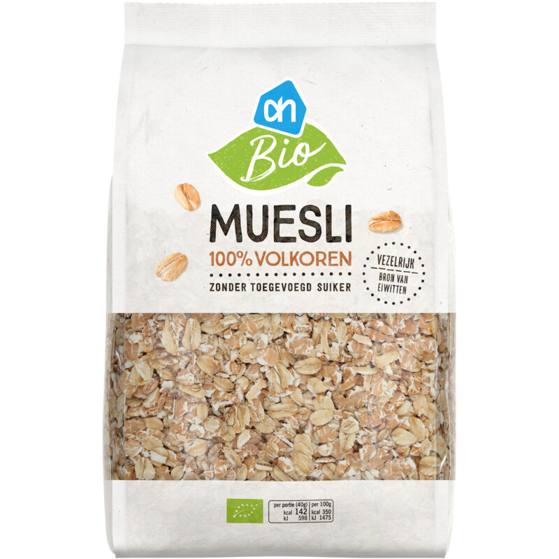 AH Biologisch Muesli volkoren reserveren Albert Heijn
