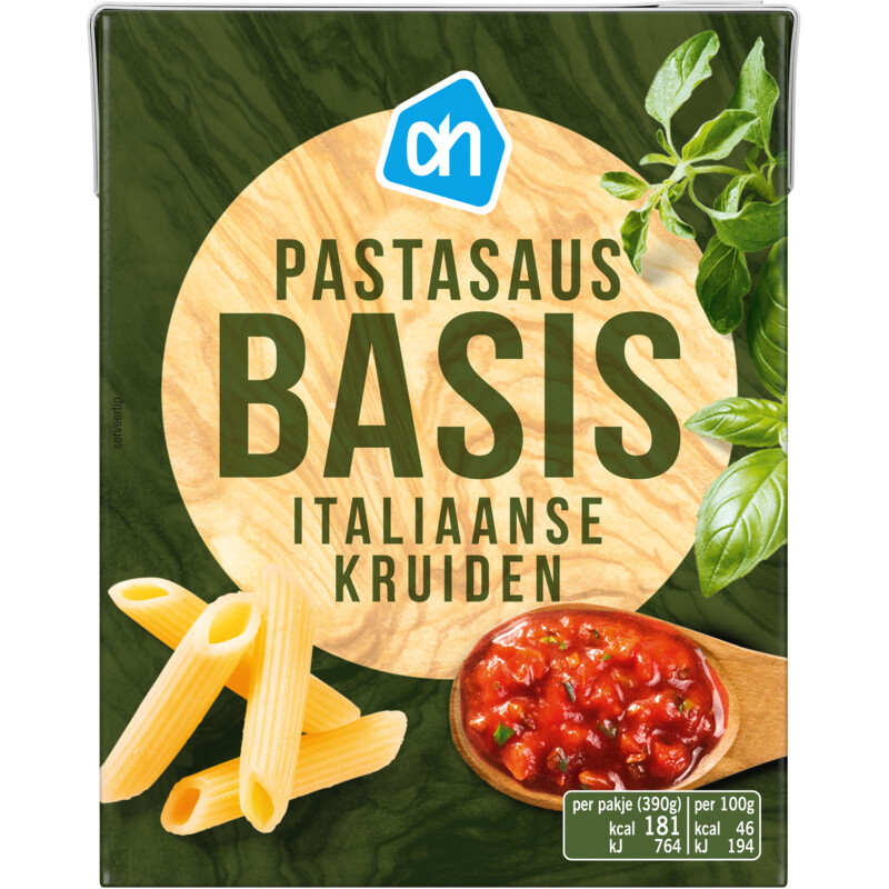 AH Basis pastasaus Italiaanse kruiden bestellen ah.nl