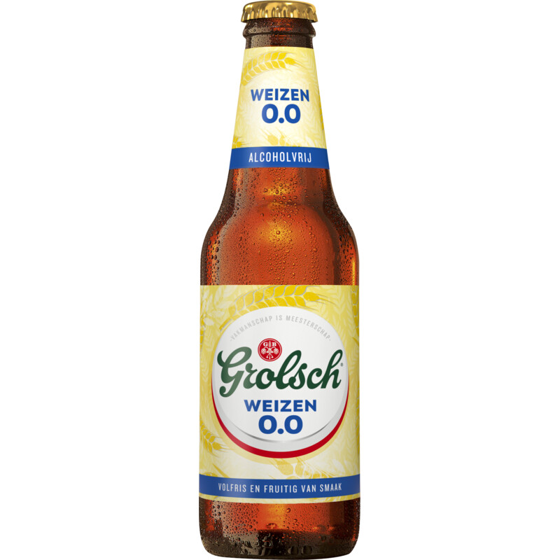 Een afbeelding van Grolsch Weizen 0.0%