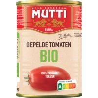 Een afbeelding van Mutti Gepelde tomaten bio