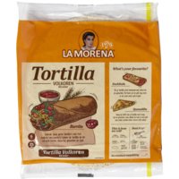 Een afbeelding van La Morena Volkoren tortilla wraps large