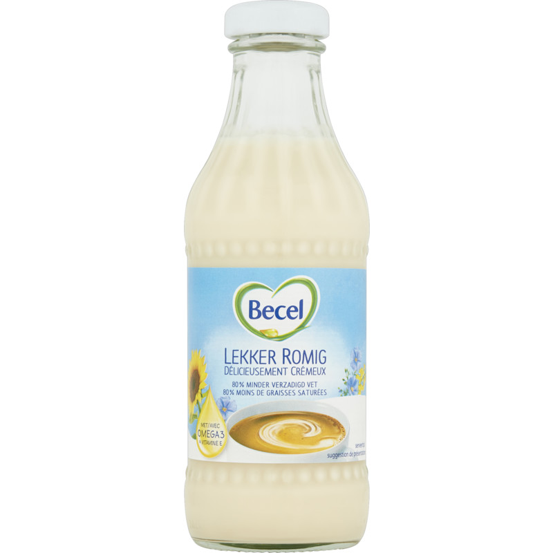 Een afbeelding van Becel Romig voor in de koffie