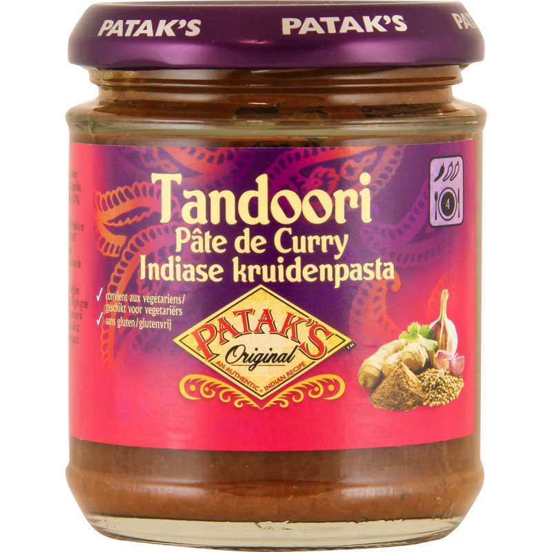 Een afbeelding van Patak's Kruidenpasta tandoori