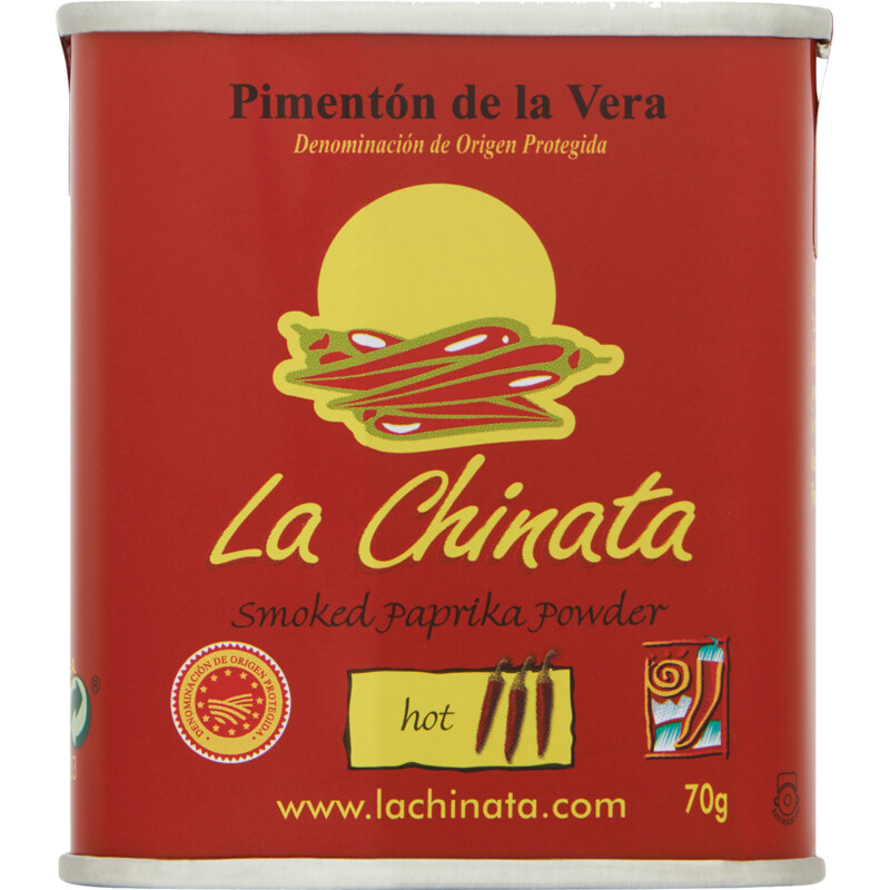 Een afbeelding van La Chinata Smoked paprika powder hot