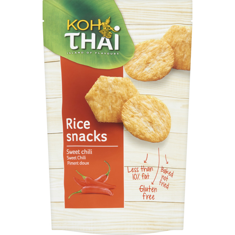 Een afbeelding van Koh Thai Rice snacks - Sweet Chili