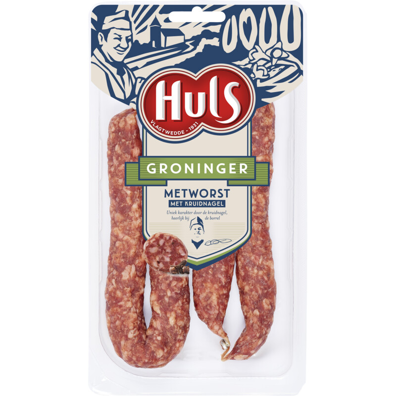 Een afbeelding van Huls Groninger metworst
