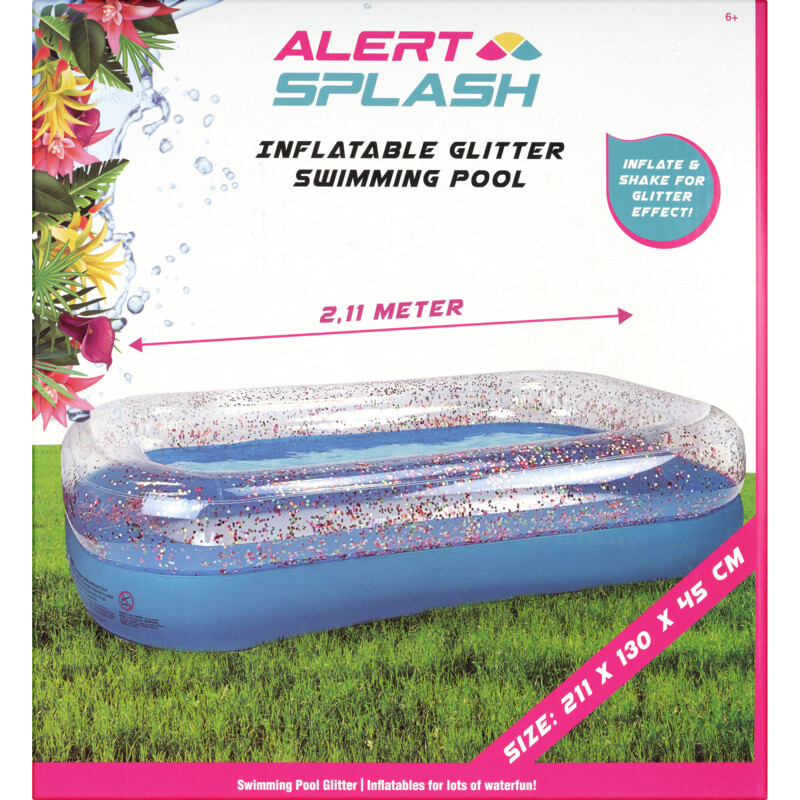 Een afbeelding van AH Splash zwembad glitter