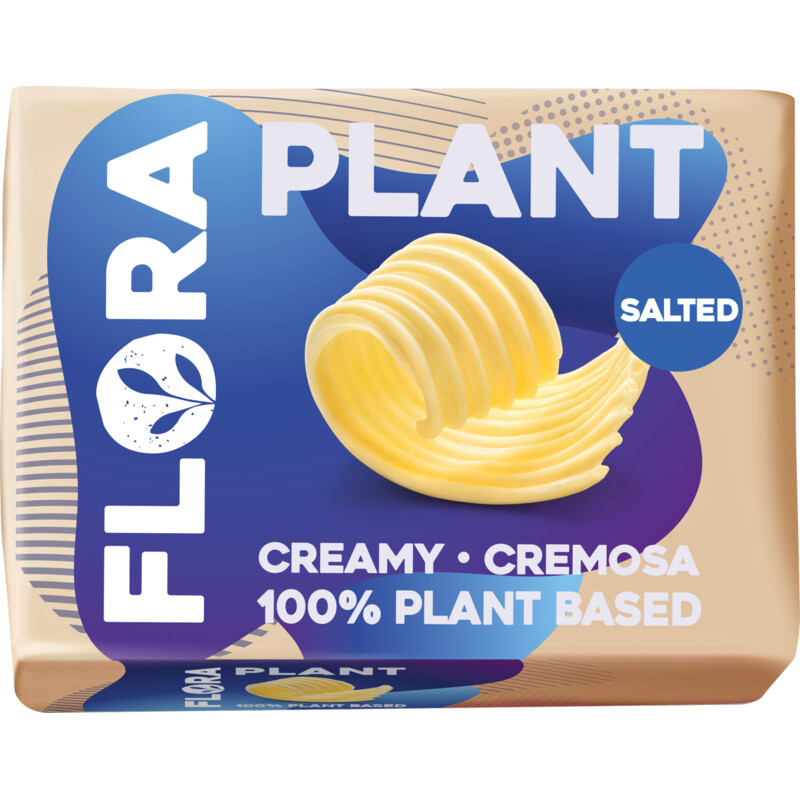 Een afbeelding van Flora Alternatief voor boter gezouten