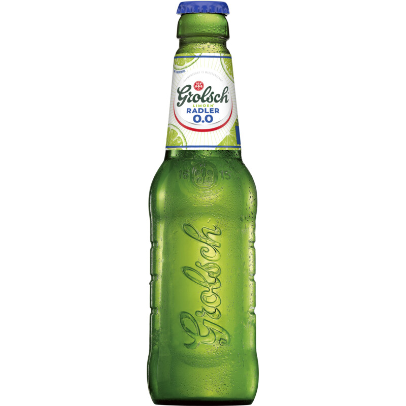 Een afbeelding van Grolsch Radler 0.0% limoen fl