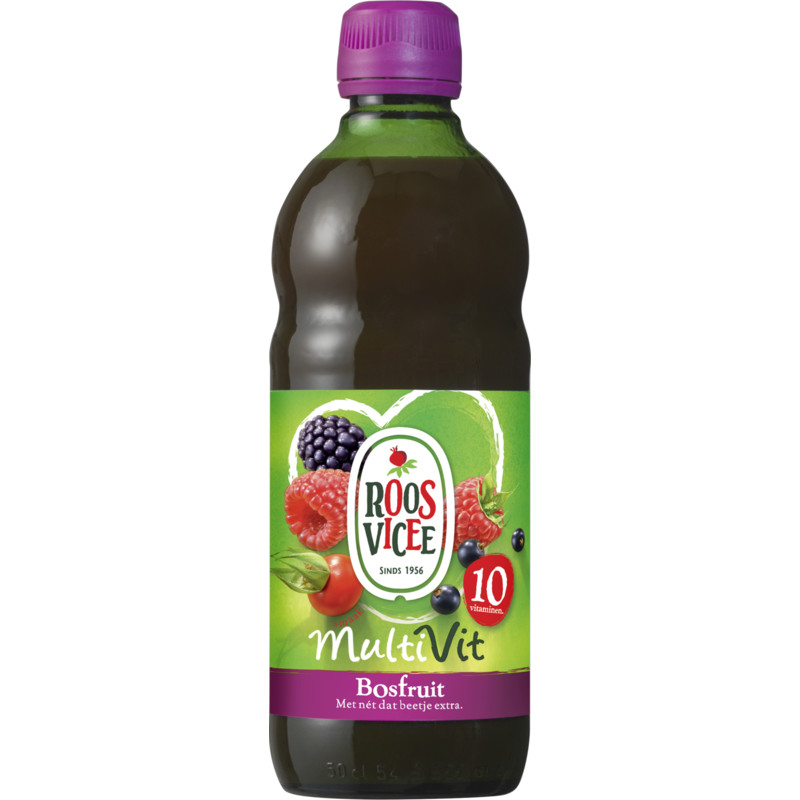Een afbeelding van Roosvicee Multivit bosfruit siroop