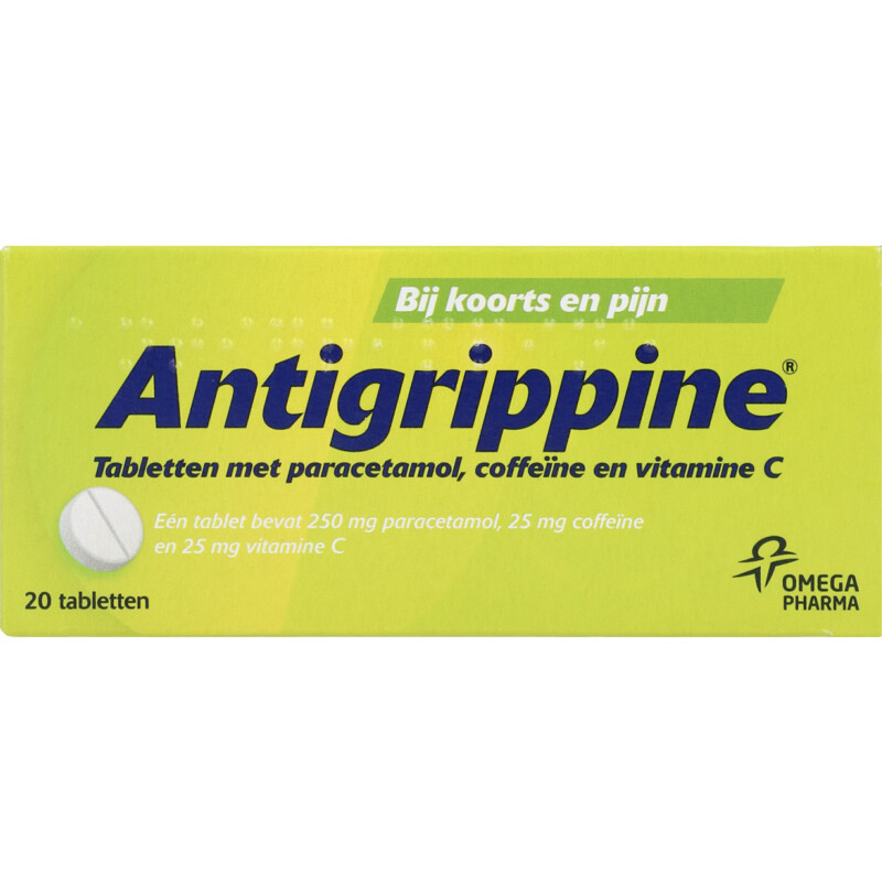 Een afbeelding van Antigrippine Tabletten