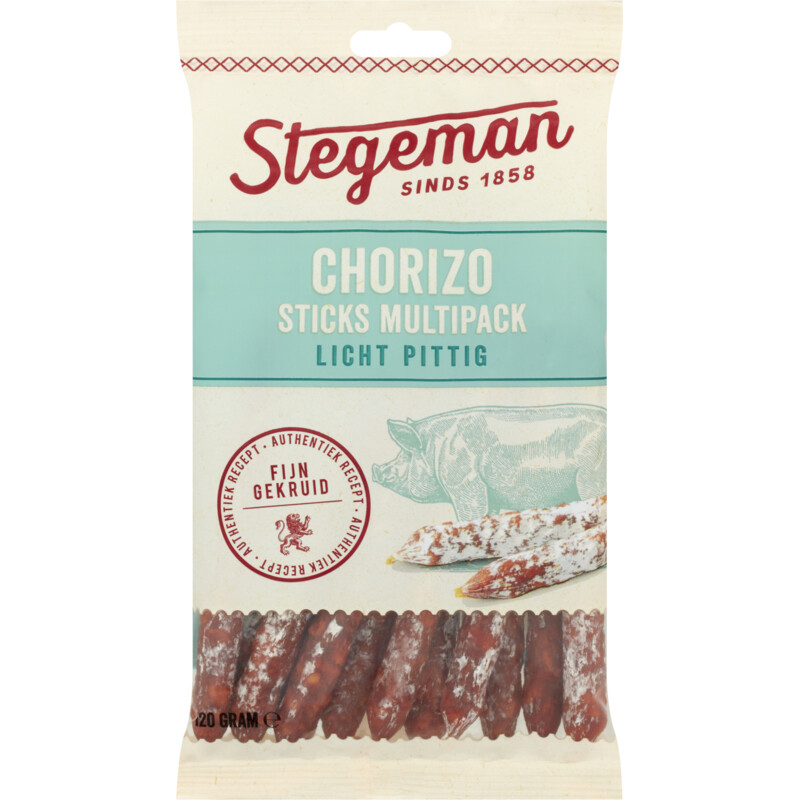 Een afbeelding van Stegeman Chorizo sticks