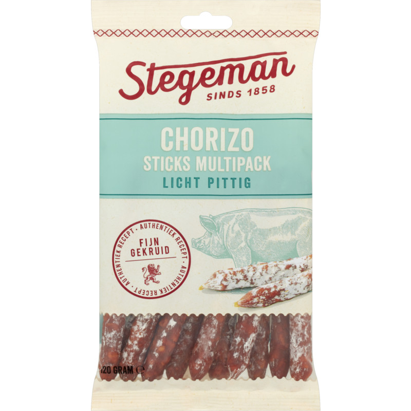 Een afbeelding van Stegeman Chorizo sticks