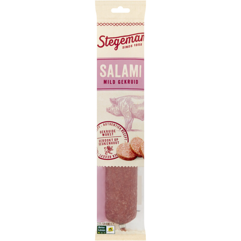 Een afbeelding van Stegeman Salami mild gekruid