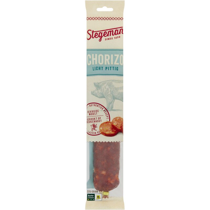 Een afbeelding van Stegeman Chorizo licht pittig