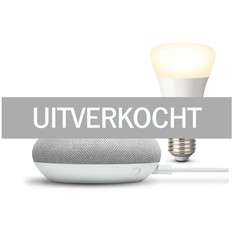 Een afbeelding van Philips Hue white bulb + google