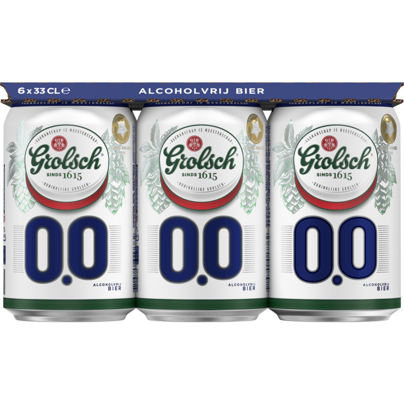 Een afbeelding van Grolsch Alcoholvrij bier 6-pack