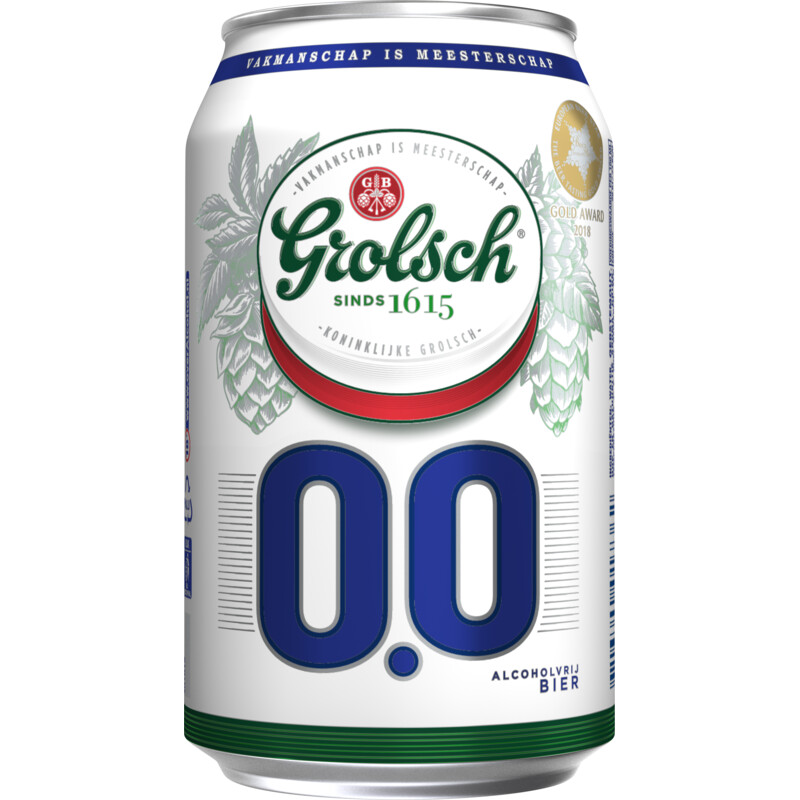Grolsch 0.0 Alcoholvrij bier bestellen Albert Heijn