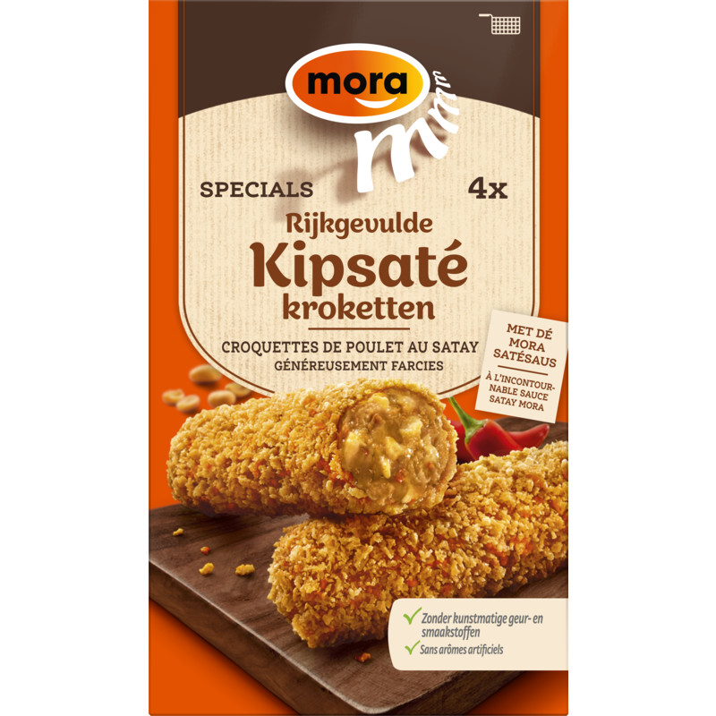 Een afbeelding van Mora Kipsatékroket