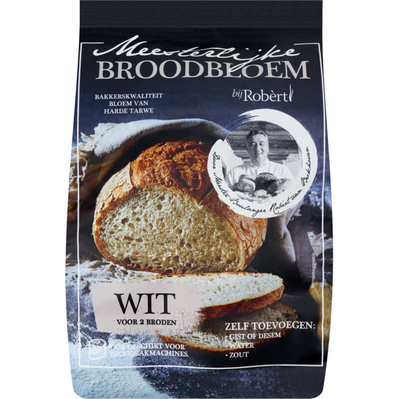 Een afbeelding van Bij Robèrt Broodbloem wit