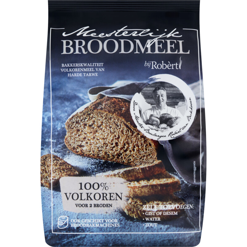 Een afbeelding van Bij Robèrt Broodbloem volkoren