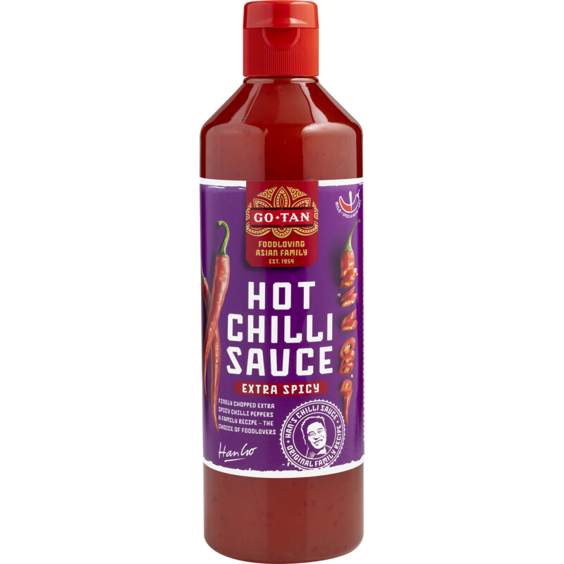 Een afbeelding van Go-Tan Hot chilli saus
