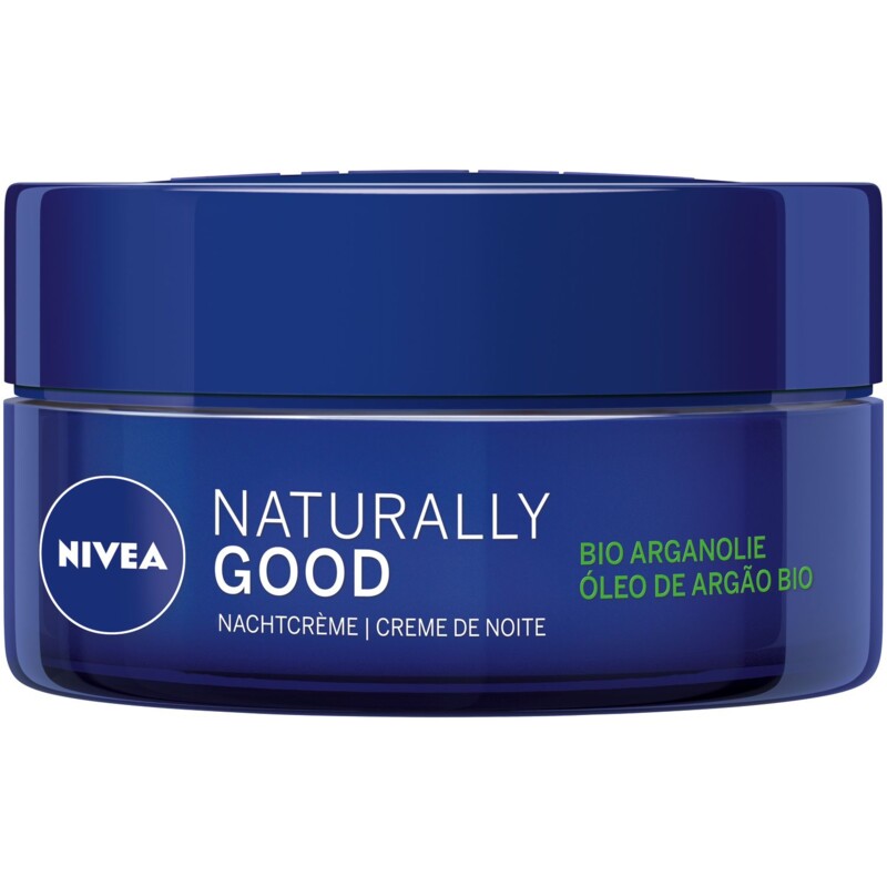 Een afbeelding van NIVEA Naturally good nachtcreme sensitive