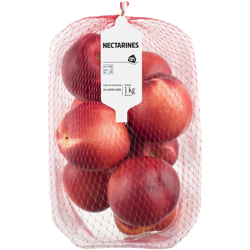 AH Nectarines schaal reserveren Albert Heijn