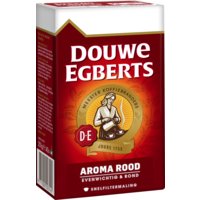 Een afbeelding van Douwe Egberts Aroma rood snelfiltermaling