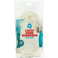 Keel uit Reden AH Latex handschoenen one size bestellen | Albert Heijn
