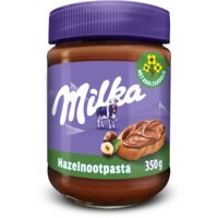 Een afbeelding van Milka Hazelnootpasta met chocolade