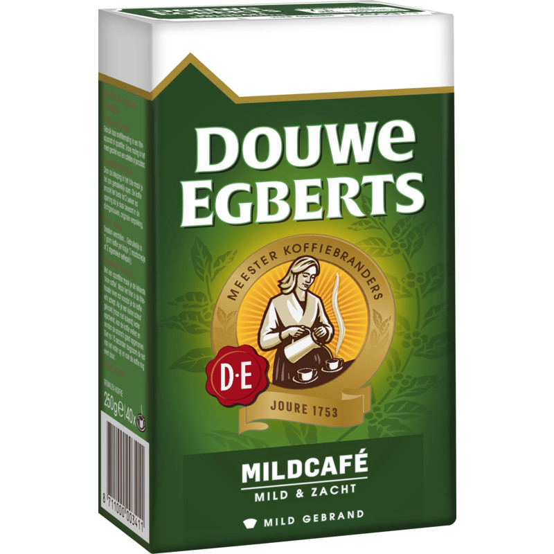 Een afbeelding van Douwe Egberts Mildcafe snelfiltermaling