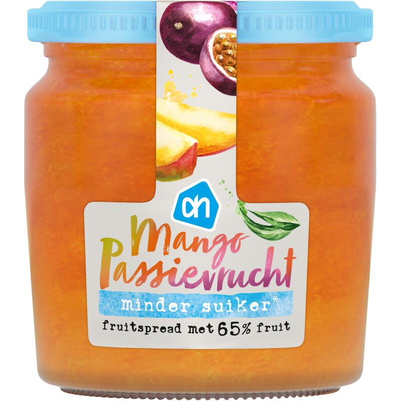 Een afbeelding van AH Mango/passievr. fr.spr. min.suik 65%