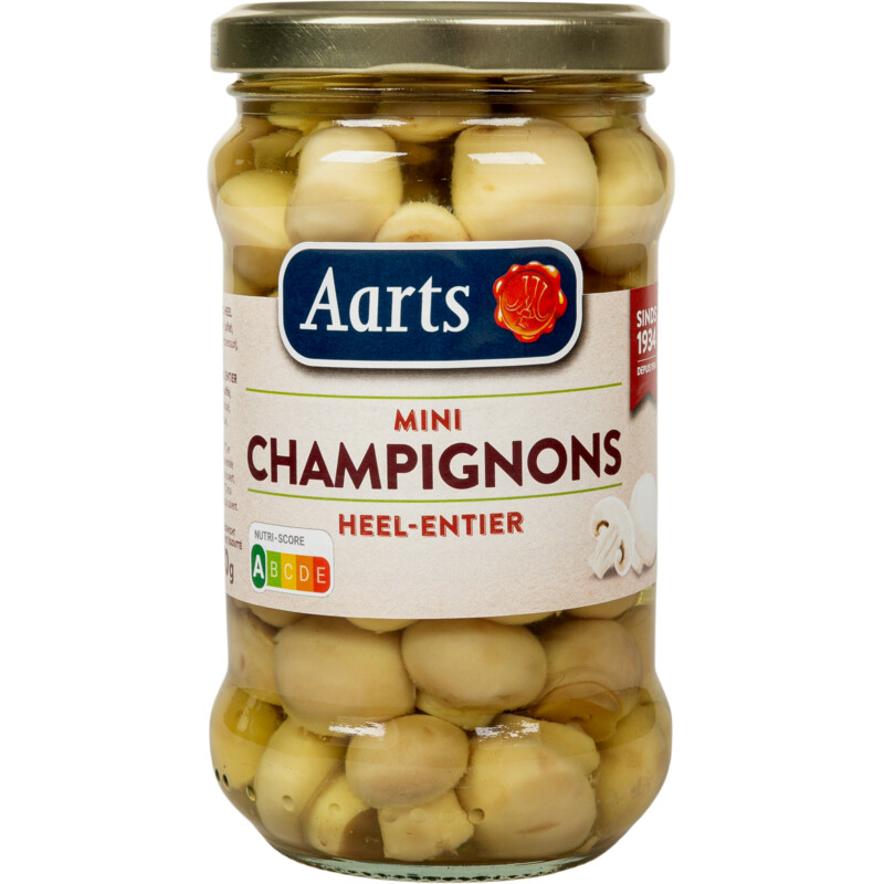 Een afbeelding van Aarts Mini champignons heel
