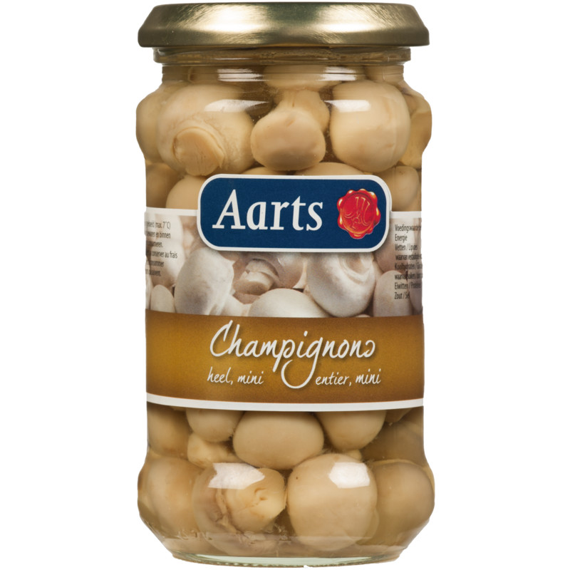 Een afbeelding van Aarts Mini champignons heel