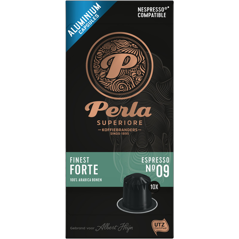 Een afbeelding van Perla Superiore Finest espresso forte