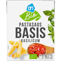 Een afbeelding van AH Biologisch Pastasaus basilicum