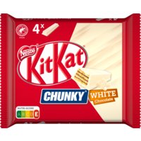 Een afbeelding van Kitkat Chunky white chocolate 4-pack