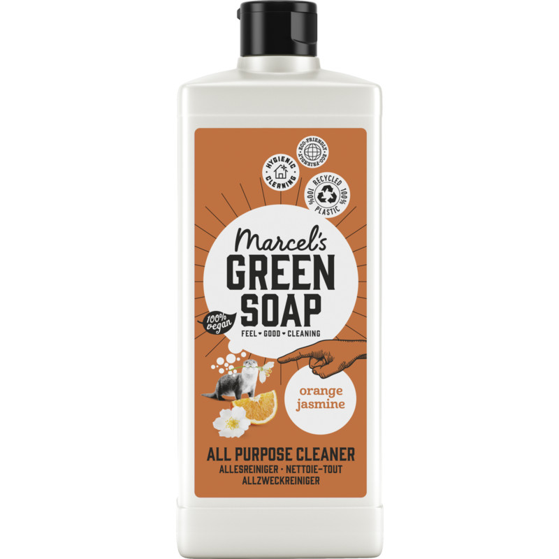 Een afbeelding van Marcel's Green Soap Afwasmiddel orange jasmine