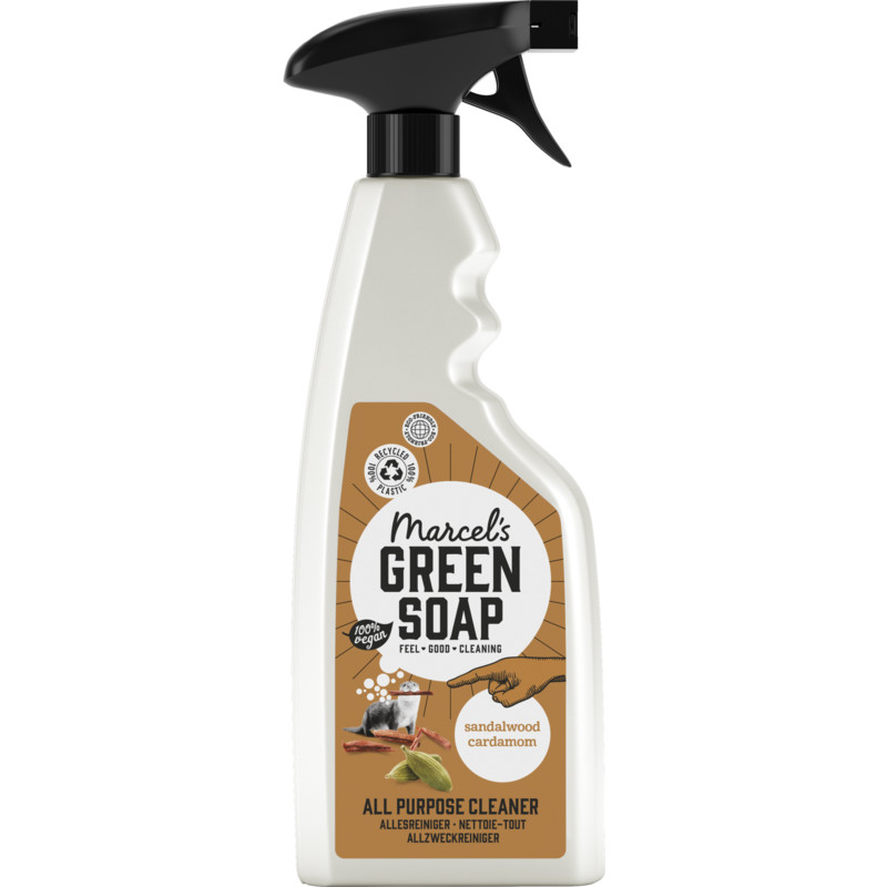 Een afbeelding van Marcel's Green Soap Allesreiniger sandalwood cardamon spray