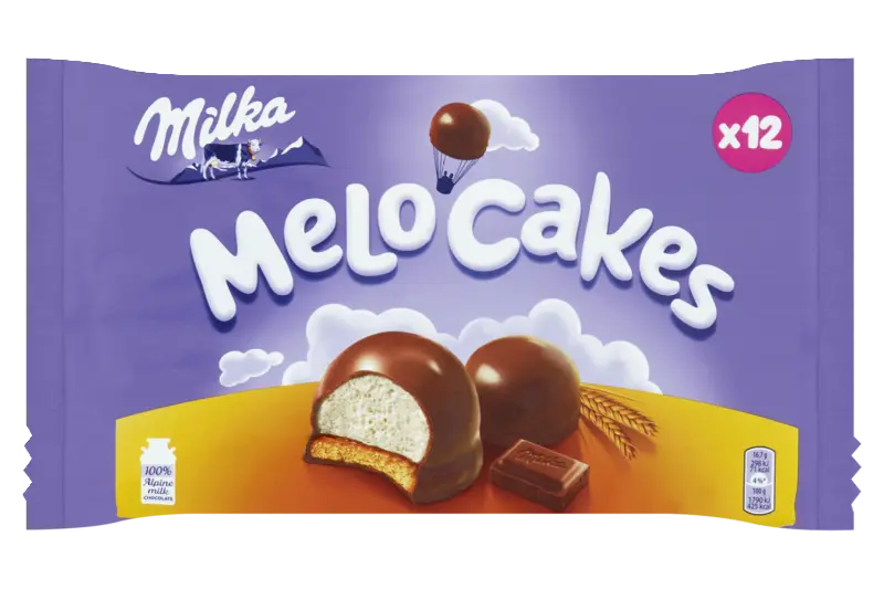 MELO-CAKES CHOCOLADE STUKKEN 200 GR