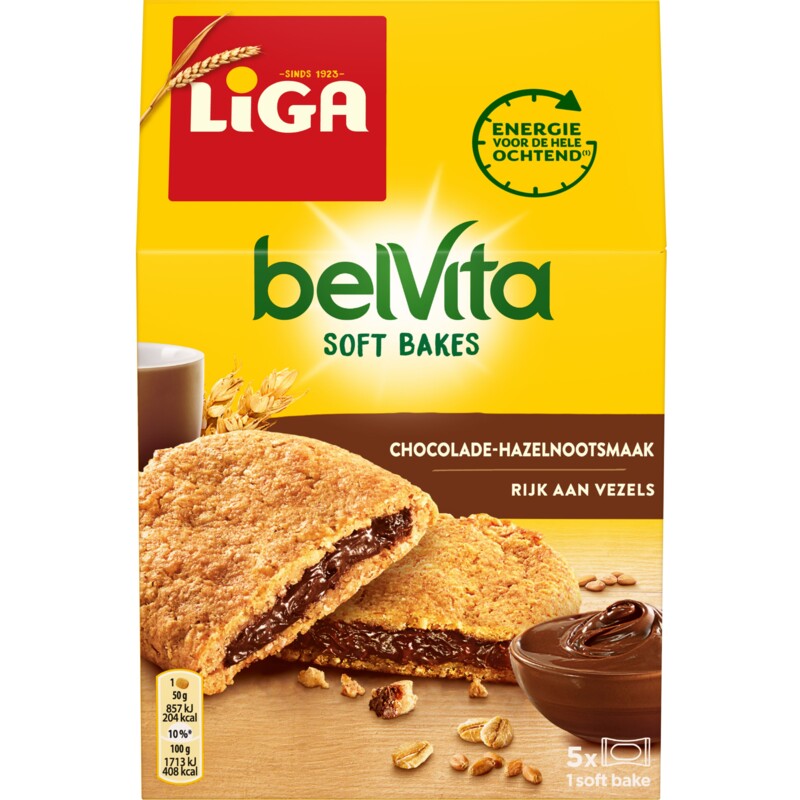 Een afbeelding van Liga Belvita soft bakes koeken