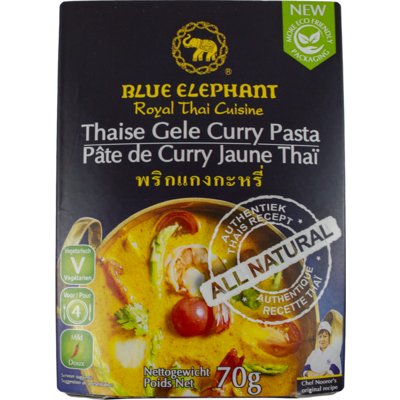Blue elephant yellow curry store