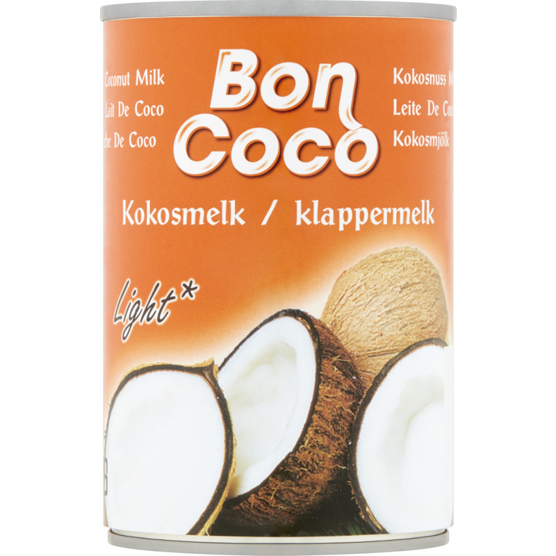 sticker attribuut stereo Bon Coco Kokosmelk klappermelk light bestellen | Albert Heijn
