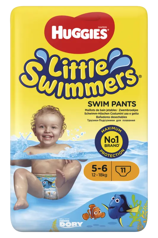 Little Swimmers Zwembroekjes Maat 5-6 11 Stuks