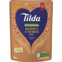 Een afbeelding van Tilda Wholegrain steamed basmati&quinoa