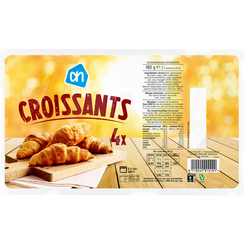 Een afbeelding van AH Croissants