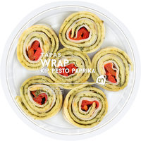 Een afbeelding van AH Wrap kip pesto paprika