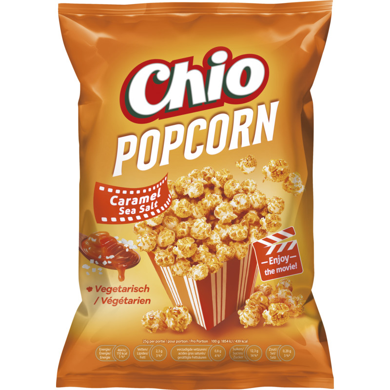 Een afbeelding van Chio Popcorn caramel seasalt