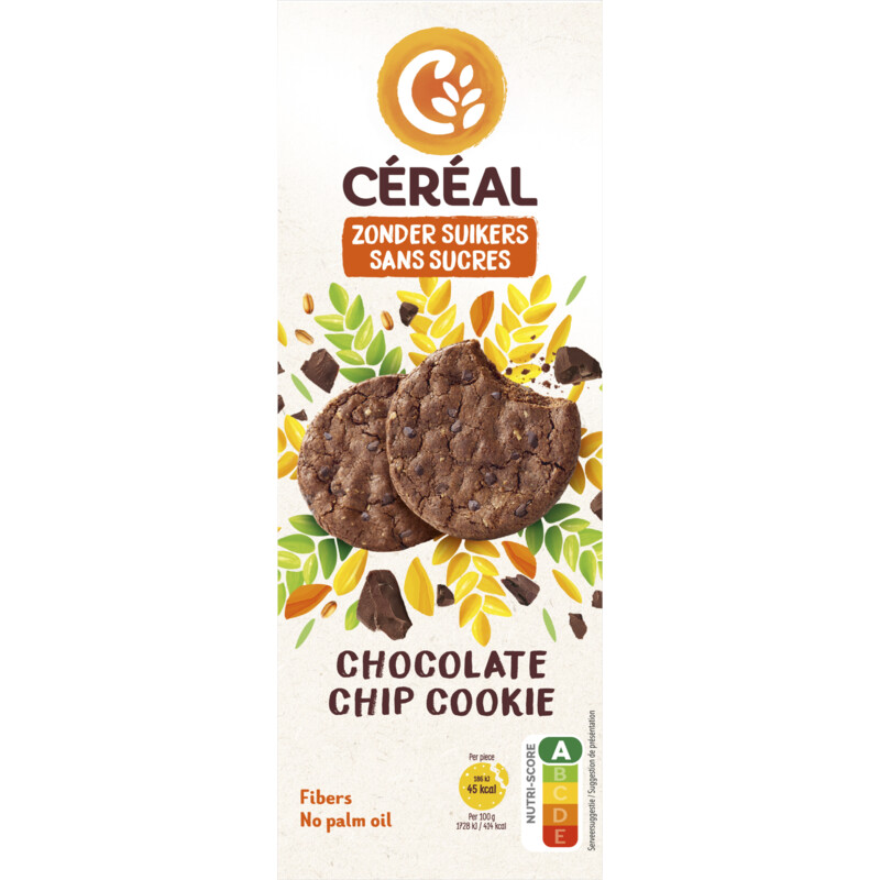 Een afbeelding van Céréal Chocolate chip cookie